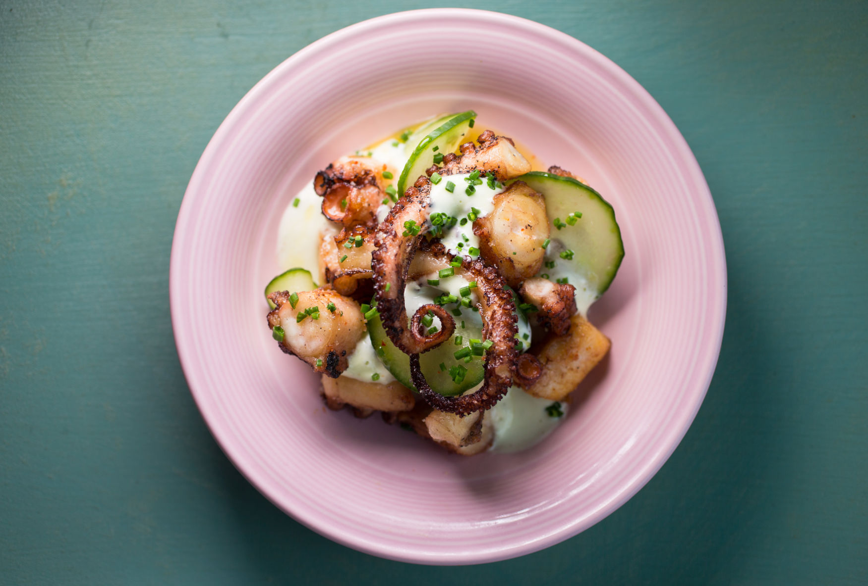 Salt & Pepper Octopus